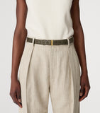 Bottega Veneta Intreccio belt, imported from the UK
