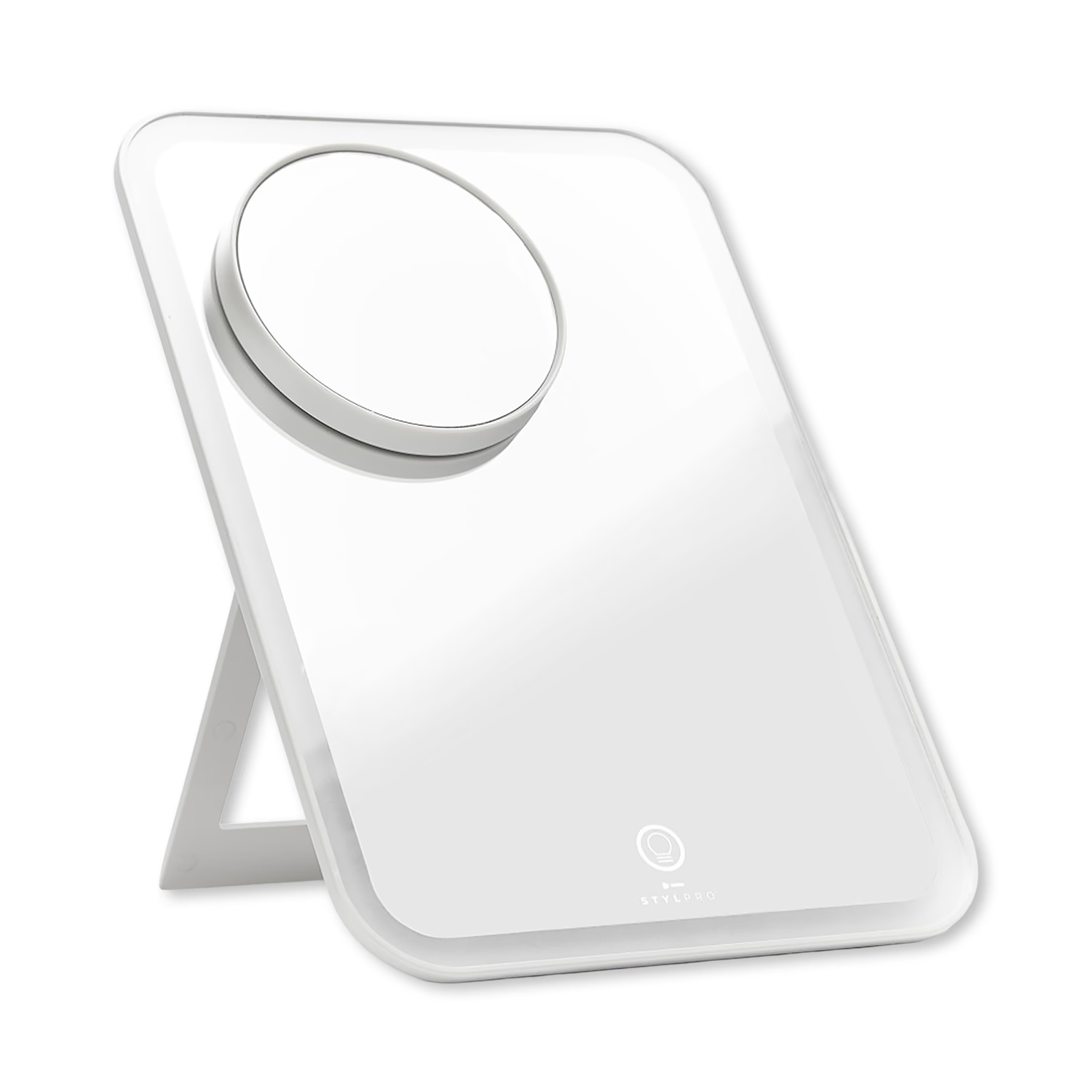 Stylpro Glow and Go travel mirror with LED lights (British brand)