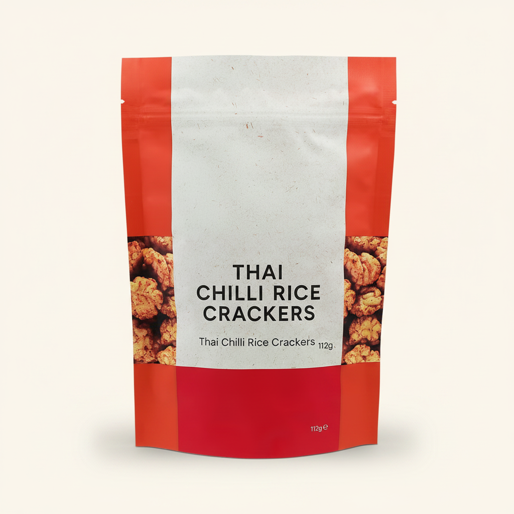Holland & Barrett Thai Chilli Rice Crackers 112g, UK version