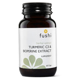 Fushi Turmeric C3 & Bioperine Extract Supplement - 60 Caps Vegetarian & Vegan Boots   