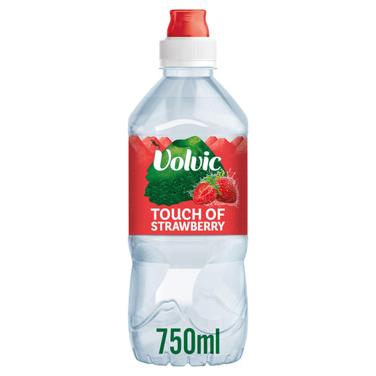 Volvic Touch of Fruit Strawberry Flavoured Water 750ml Flavoured & vitamin water Sainsburys   