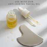 Lucy Bee Stainless Steel Gua Sha facial tool (British brand)