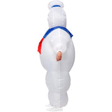 Smiffys Ghostbusters Stay Puft inflatable costume, imported from the UK