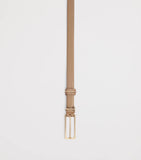 TOM FORD Leather T Icon Belt 1.5cm width, imported from the UK