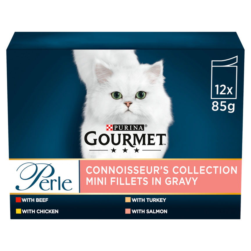 Gourmet Perle Connoisseurs Cat Food Mixed Cat Food & Accessories ASDA   