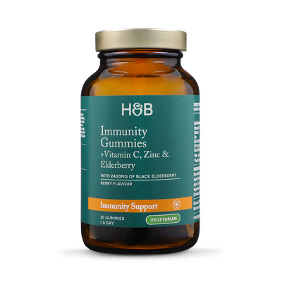 Holland & Barrett Holland & Barrett Elderberry Immunity Gummies Berry Flavour 30 Gummies- Buy online at McGrocer