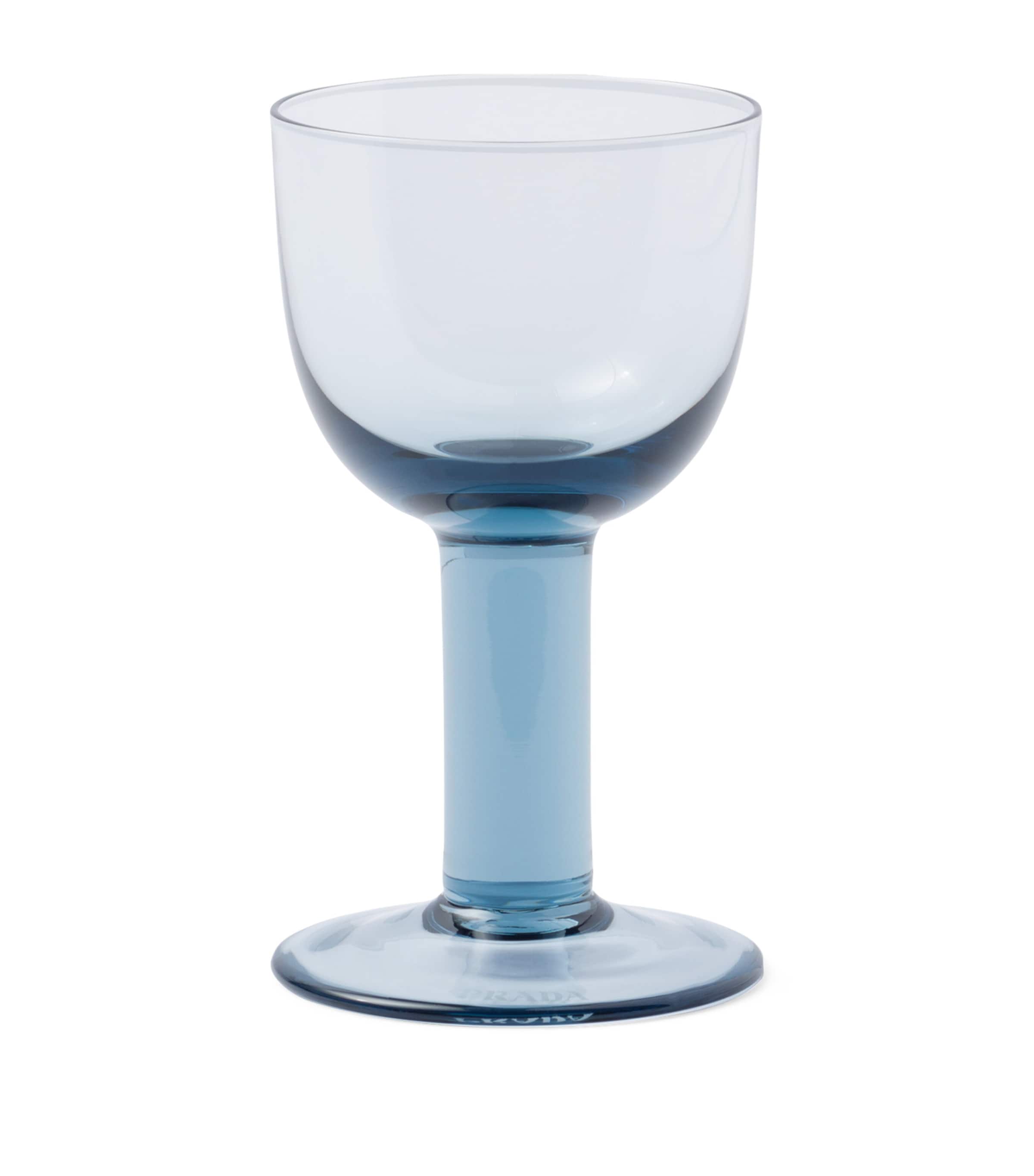 Prada Plinth white wine glasses set of 2, imported from the UK