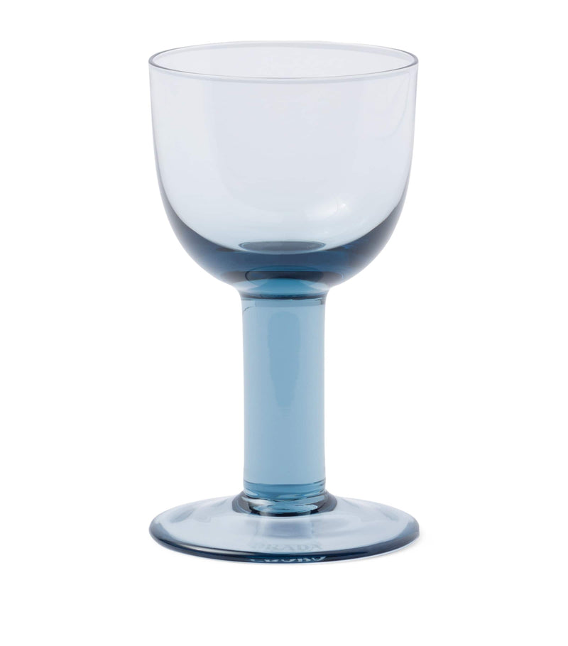 Prada Plinth white wine glasses set of 2, imported from the UK