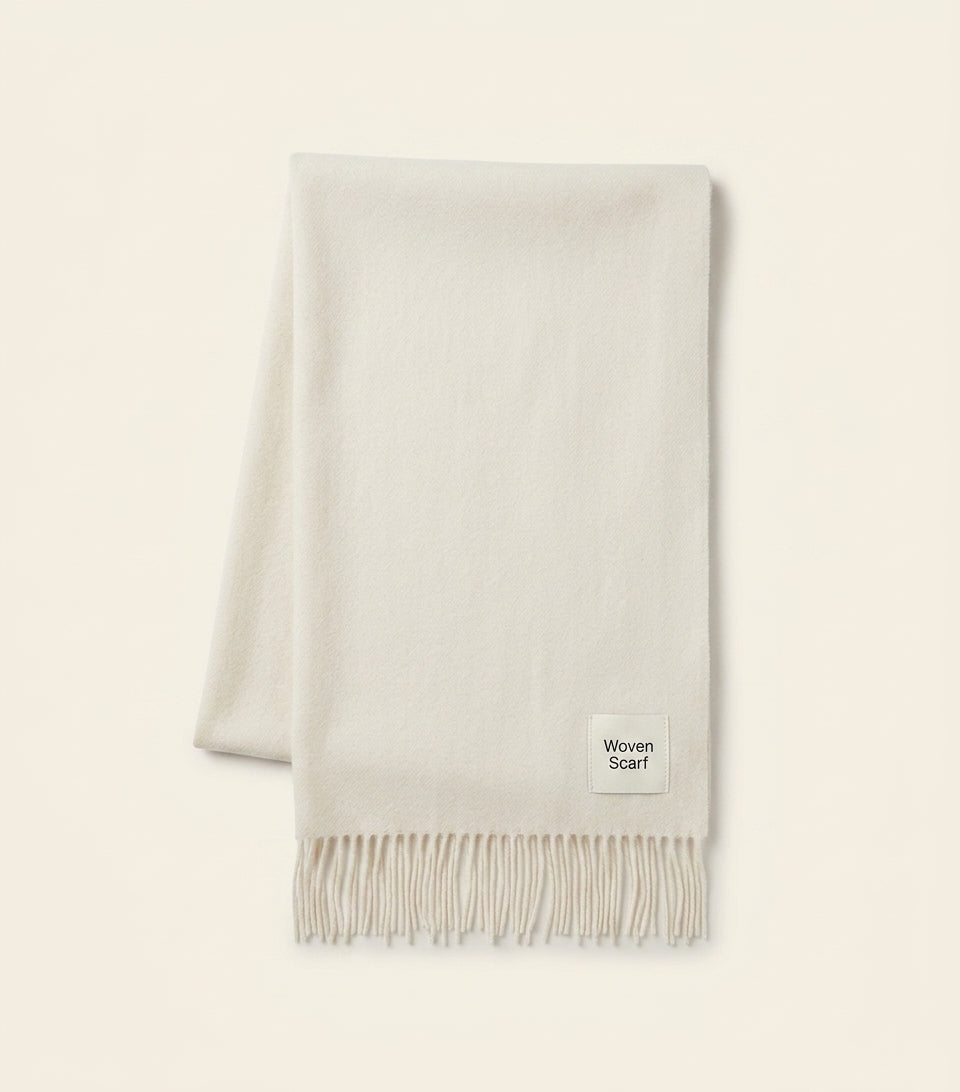 Mulberry small merino check scarf (British brand)