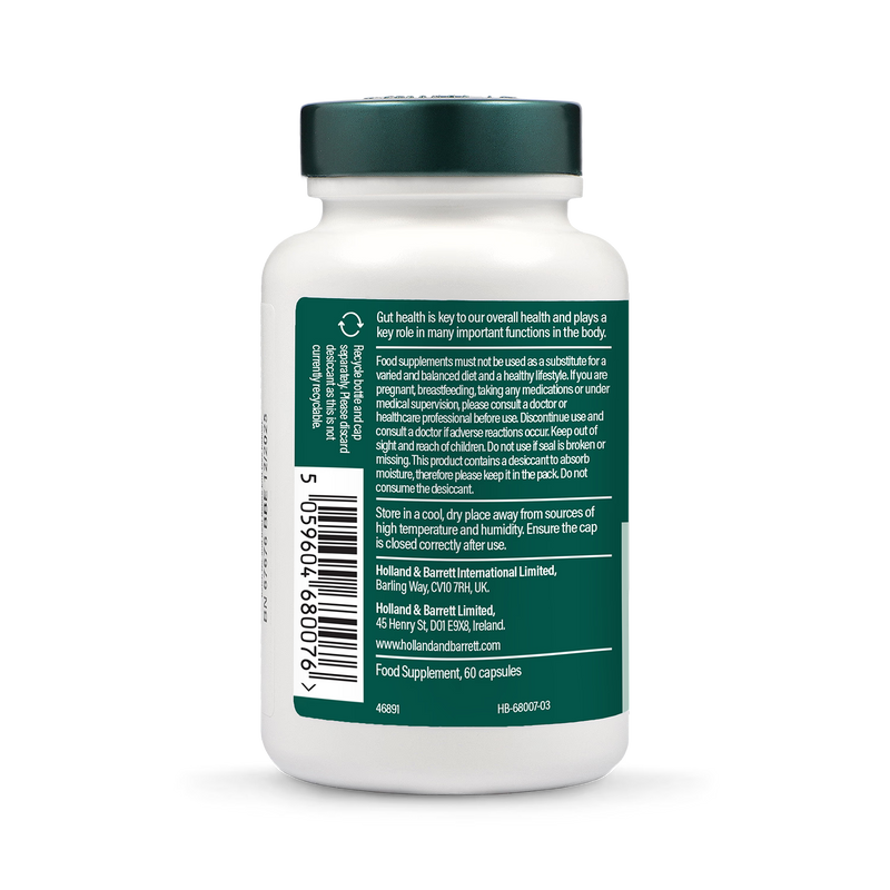 Holland & Barrett Live Friendly Bacteria 20 Billion 60 Capsules, UK version