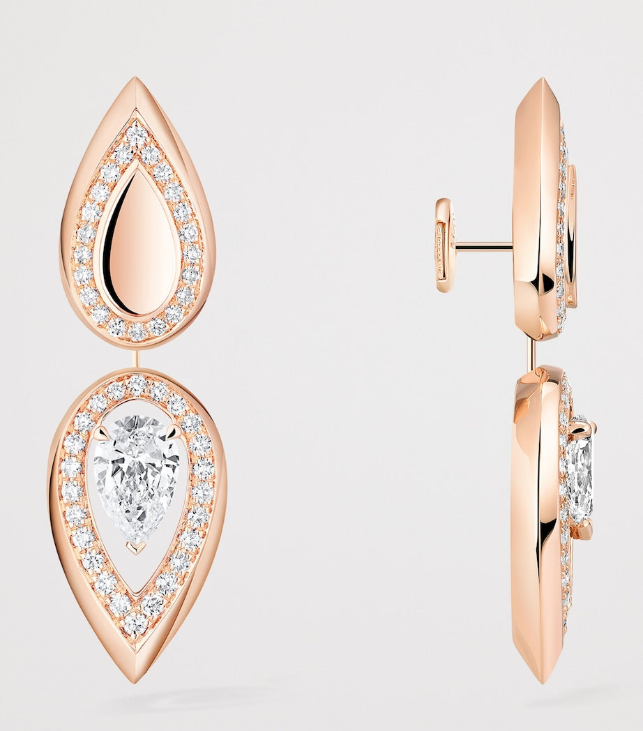 Messika Fiery pendant earrings 0.73ct (British brand)
