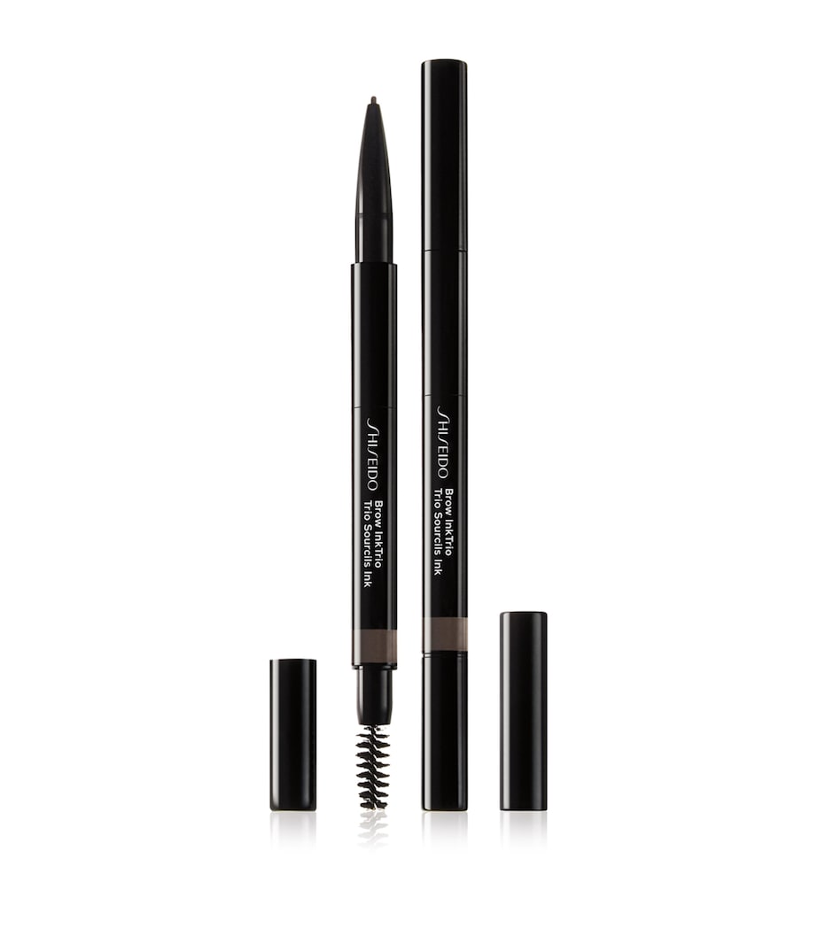 Shiseido 3-in-1 brow pencil with sponge-tip applicator and brush - British product