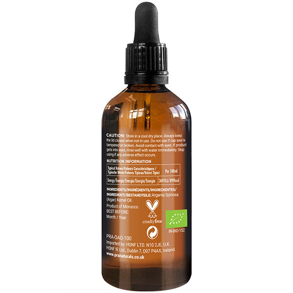 PraNaturals Cold Pressed Organic Argan Oil 100ml GOODS Superdrug   