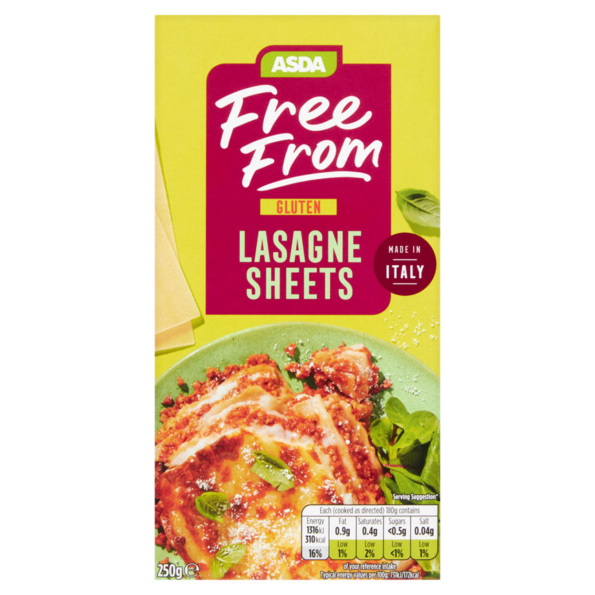 ASDA Free From Lasagne Sheets GOODS ASDA   