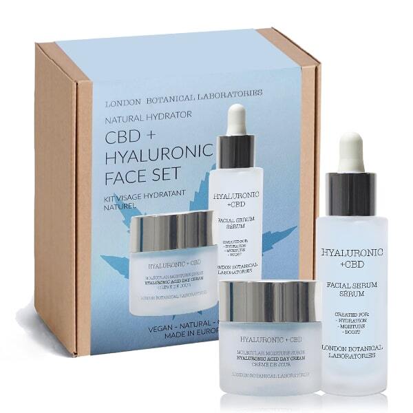 LBL- CBD + Hyaluronic Face Set ( Serum + Moisturiser ) GOODS Superdrug   