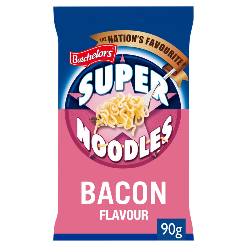 Batchelors Super Noodles Bacon Noodle Block GOODS ASDA   