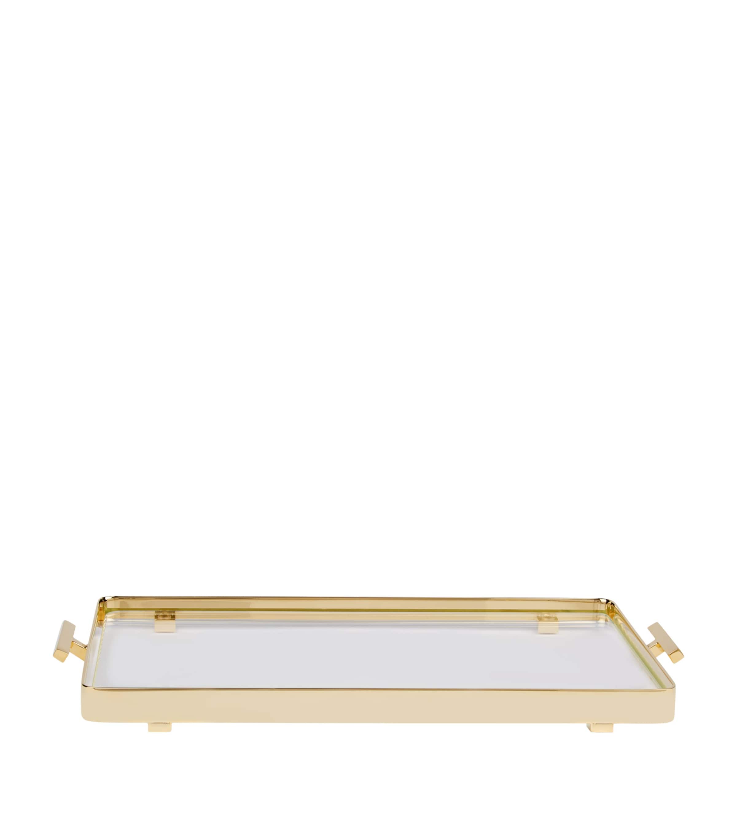 ZODIAC glass tray 15.5cm x 24.5cm (British brand)