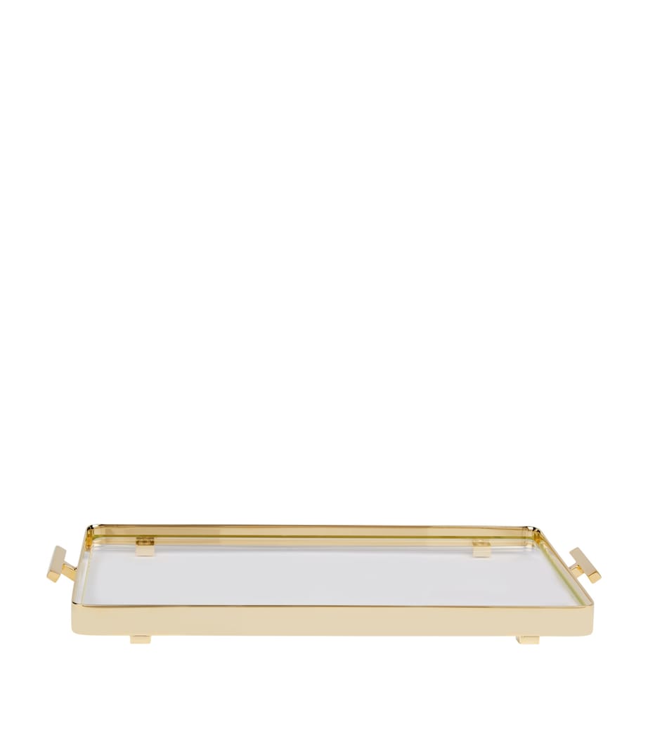 ZODIAC glass tray 15.5cm x 24.5cm (British brand)
