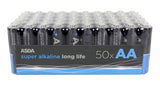 ASDA 50 AA Long Life Super Alkaline Batteries General Household ASDA   