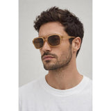 SVNX 70'S Navigator sunglasses matte sand brown lenses - British product