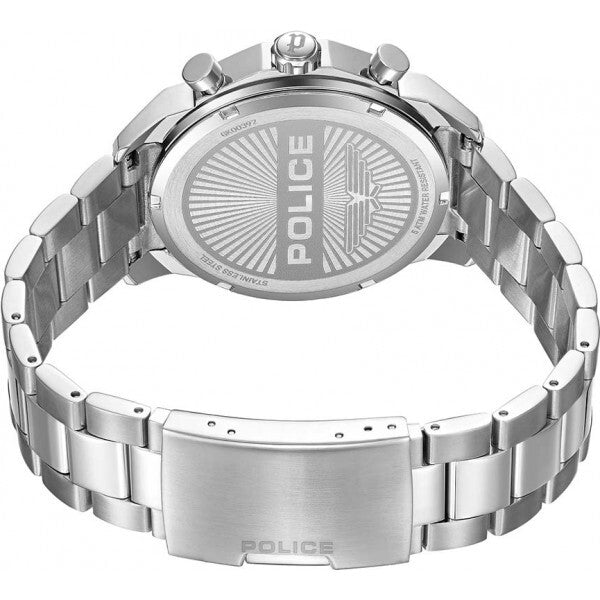 Police black Reactor watch stainless steel mens, UK version