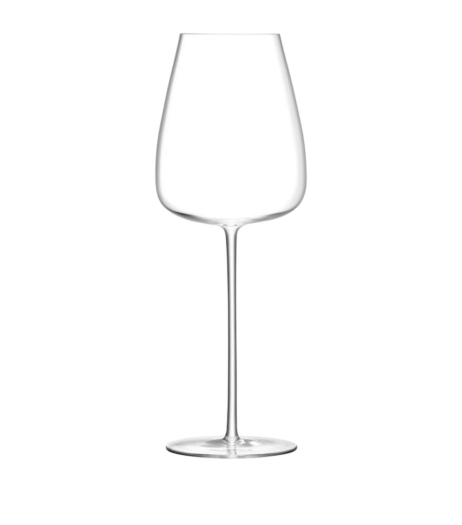 Set of 2 Handmade White Wine Goblets 690ml