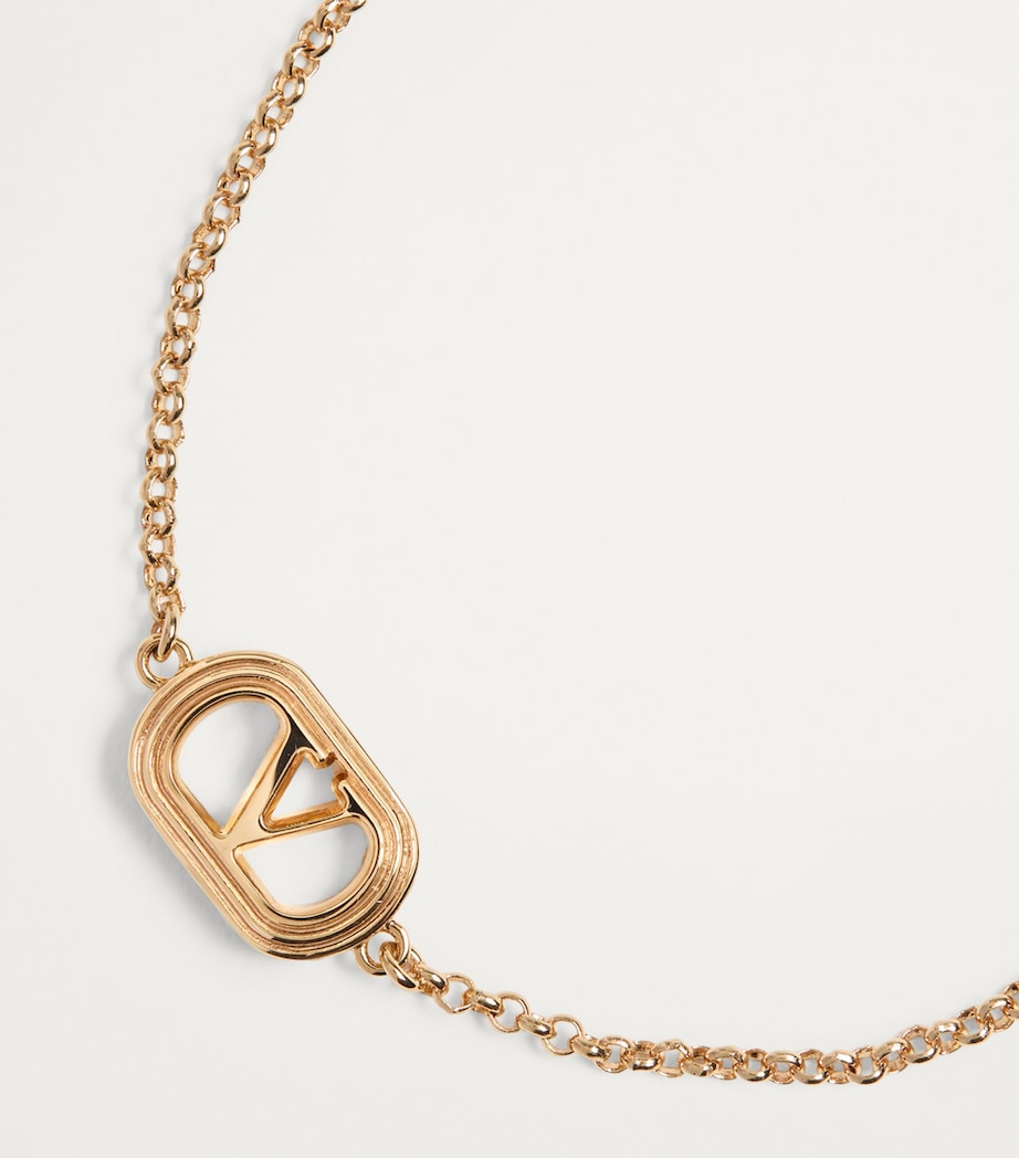 Valentino Garavani Ovalette VLogo bracelet, imported from the UK