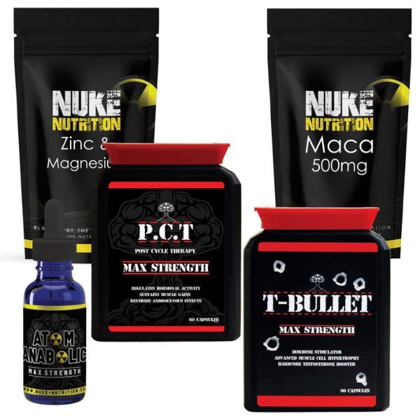 Nuke Nutrition Ultimate Testosterone Booster Bundle GOODS Superdrug   