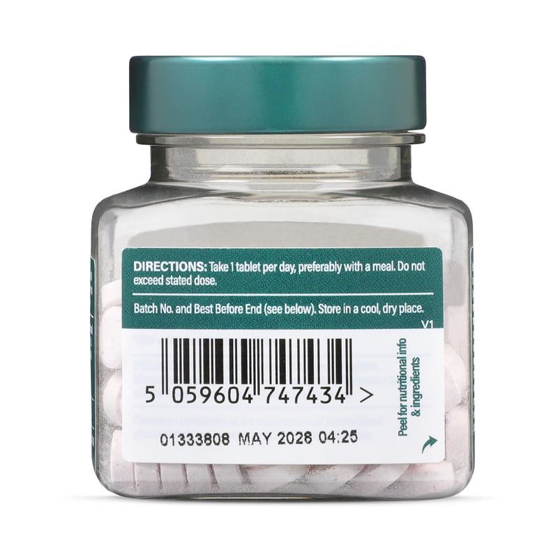 Holland & Barrett Chromium 200ug 180 Tablets, UK version