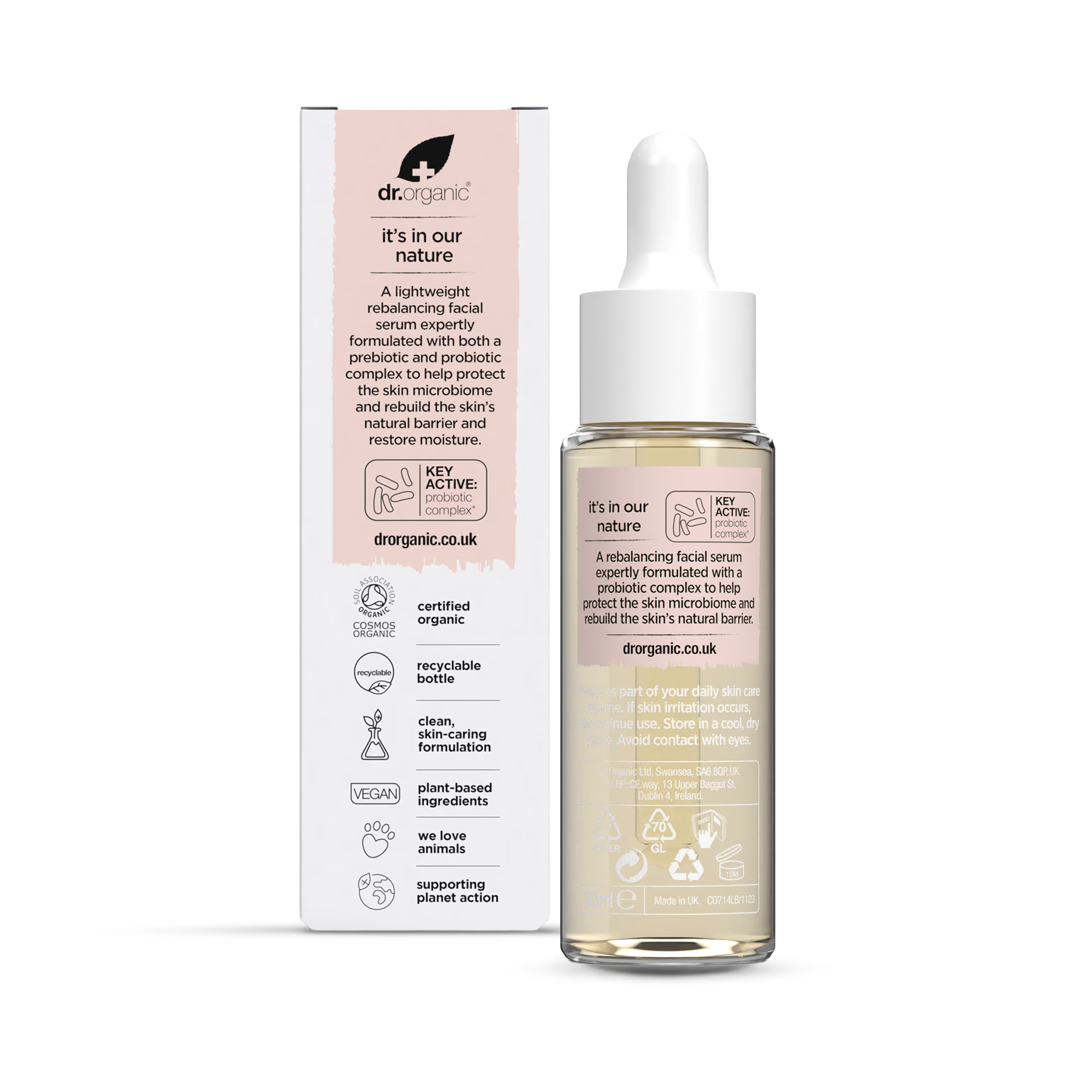 Lightweight Probiotic Protection Serum for Sensitive Skin 30ml