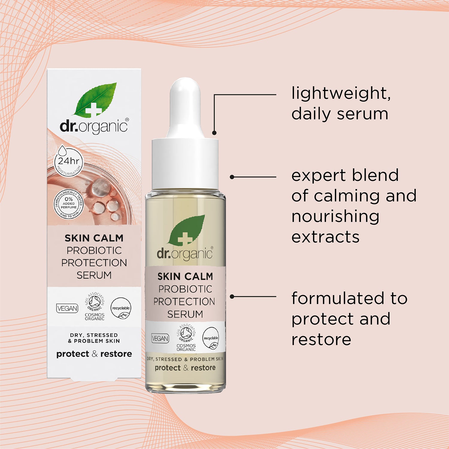 Lightweight Probiotic Protection Serum for Sensitive Skin 30ml