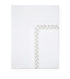 Pratesi Federico king flat sheet 275cm x 275cm, imported from the UK