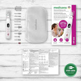 Medisana MP 940 manicure pedicure set, imported from the UK