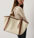Ralph Lauren woven calfskin-trim RL 888 tote bag, UK version