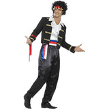 Smiffys 80s New Romantic costume black (British brand)