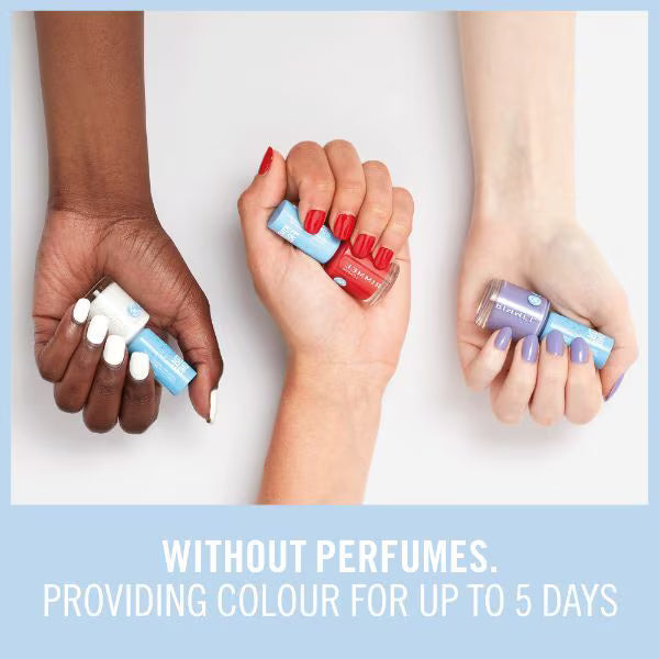 Rimmel Kind & Free nail polish Oxygen Wave, imported from the UK