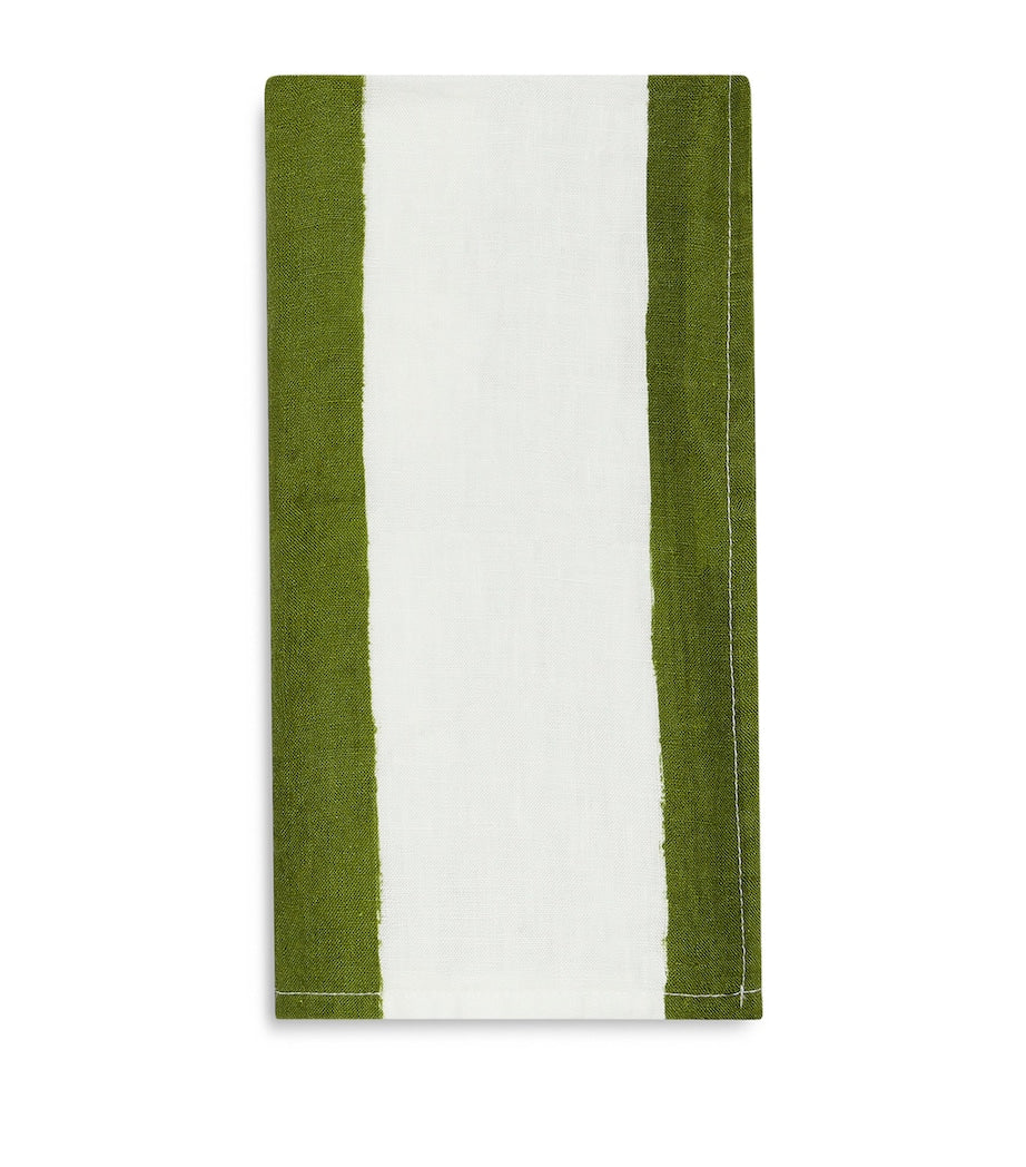 Summerill & Bishop linen stripe napkin 50cm - British product