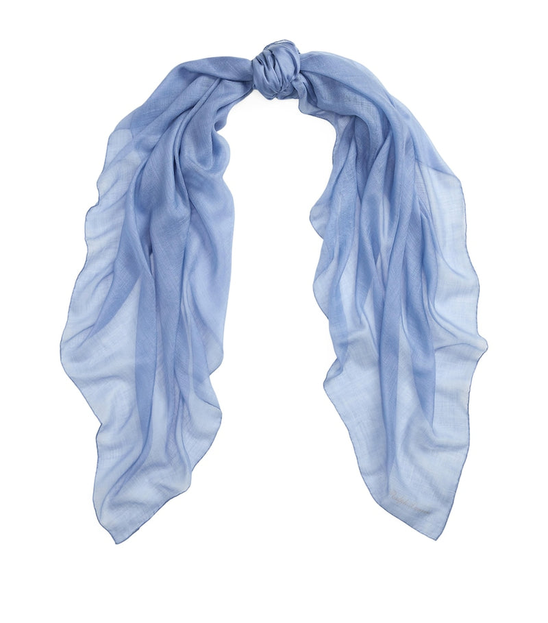 Ralph Lauren cashmere-silk scarf 139.5cm - British product