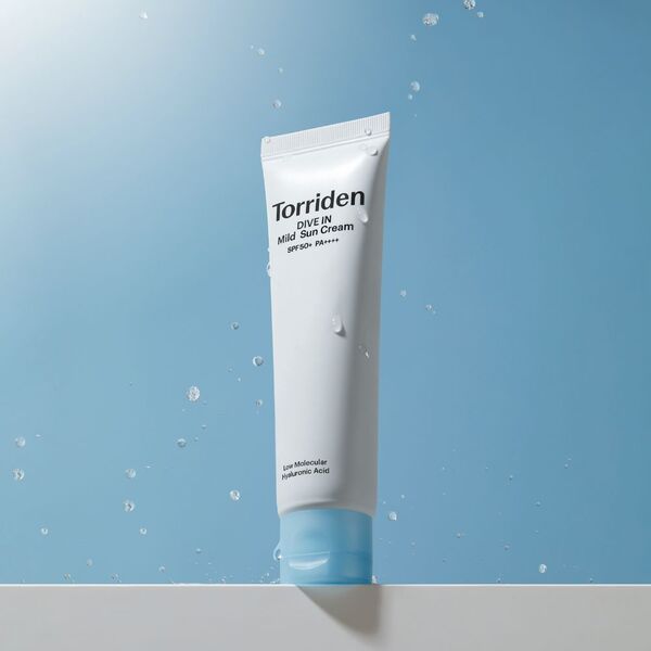 Torriden Dive-In Mild Sun Cream SPF50+ PA++++ 60ml, UK version