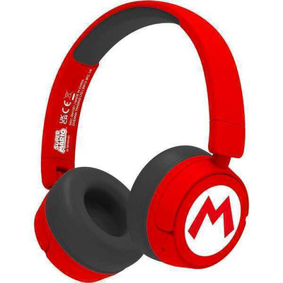 Superdrug OTL Super Mario Red Kids Wireless Headphones- Buy online at McGrocer