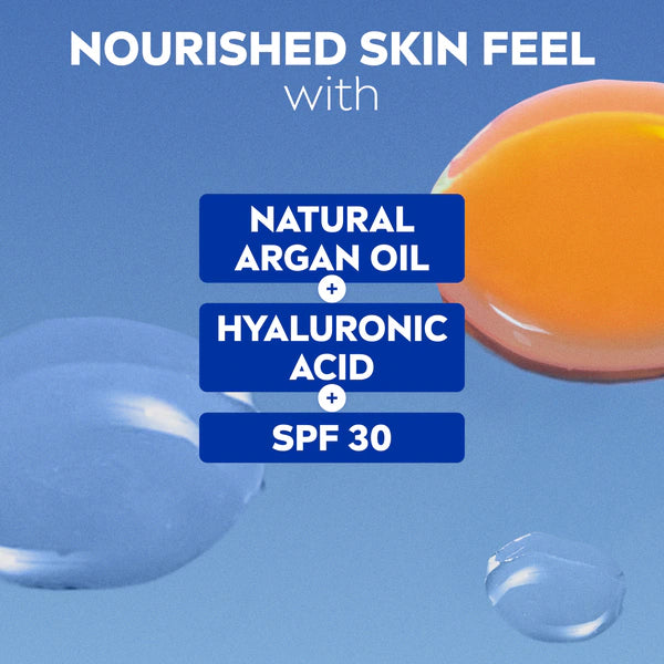 Nivea Nourishing Day Cream SPF30 50ml, imported from the UK