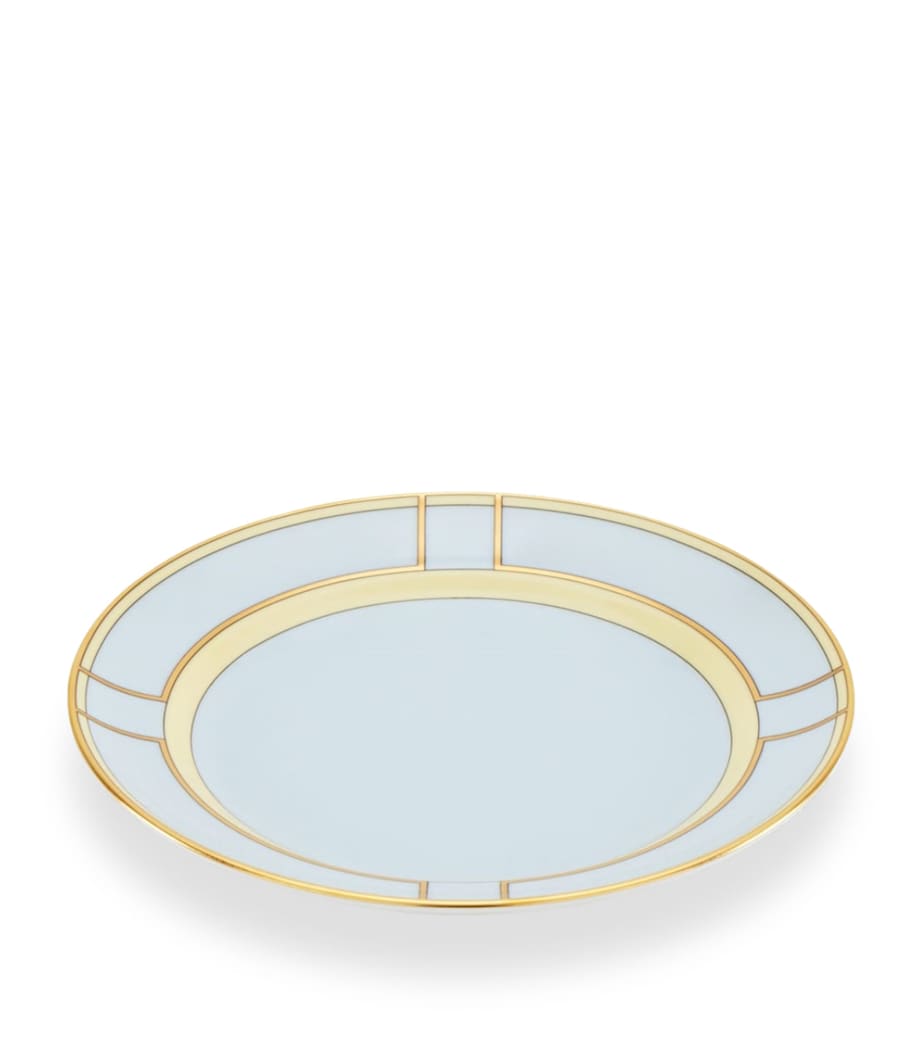Ginori 1735 Colonna Diva Celeste porcelain dessert plate 20cm (British brand)
