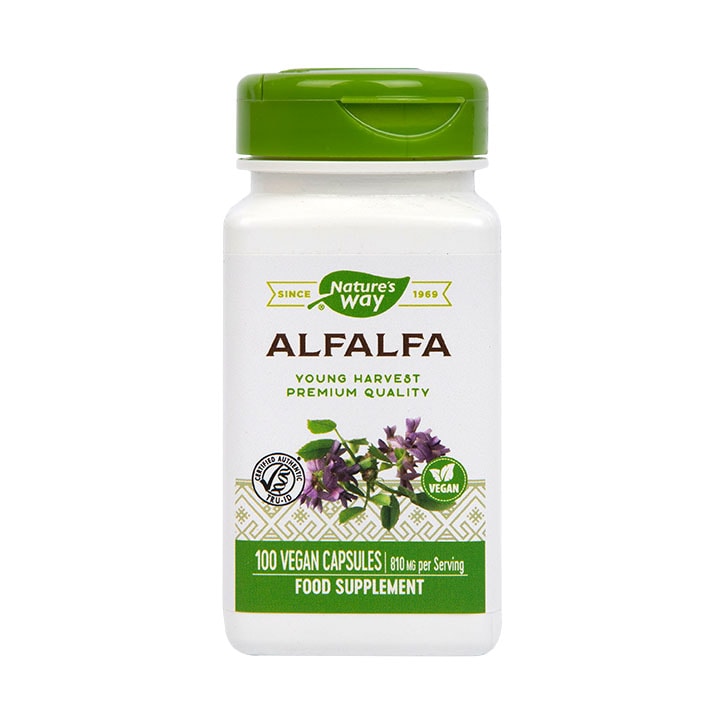 Nature's Way Alfalfa 100 Capsules Supplements Holland&Barrett   