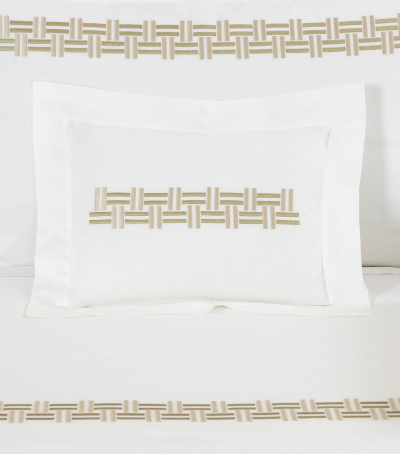 Frette Basket Weave Boudoir Pillowcase 30x40cm - British product