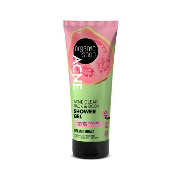 Organic Shop acne clear shower gel 200 ml - British product