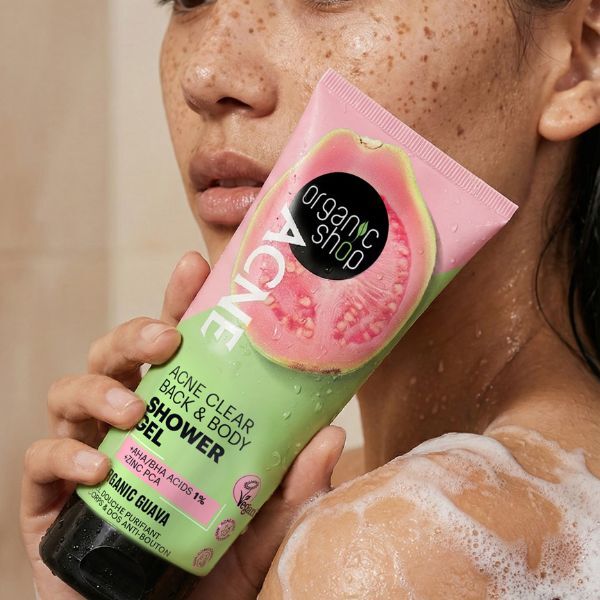 Organic Shop acne clear shower gel 200 ml - British product