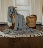 Araminta Campbell Alpaca-Blend Willow Throw 150cm x 230cm - British product