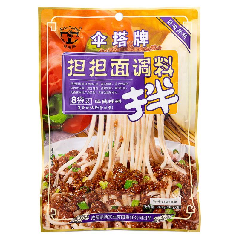 Santapai Dan Dan Mein noodle sauce - British product