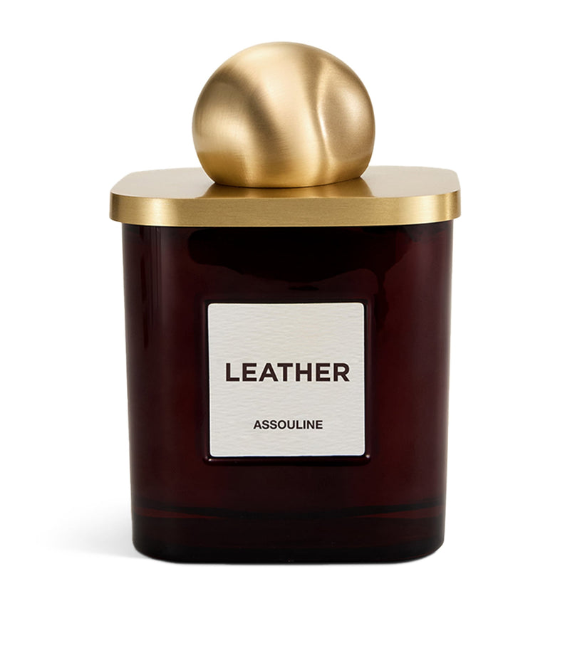 Assouline Leather Candle 260g - British product