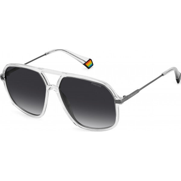 Polaroid sunglasses clear/translucent PLD 6182 59 - British product